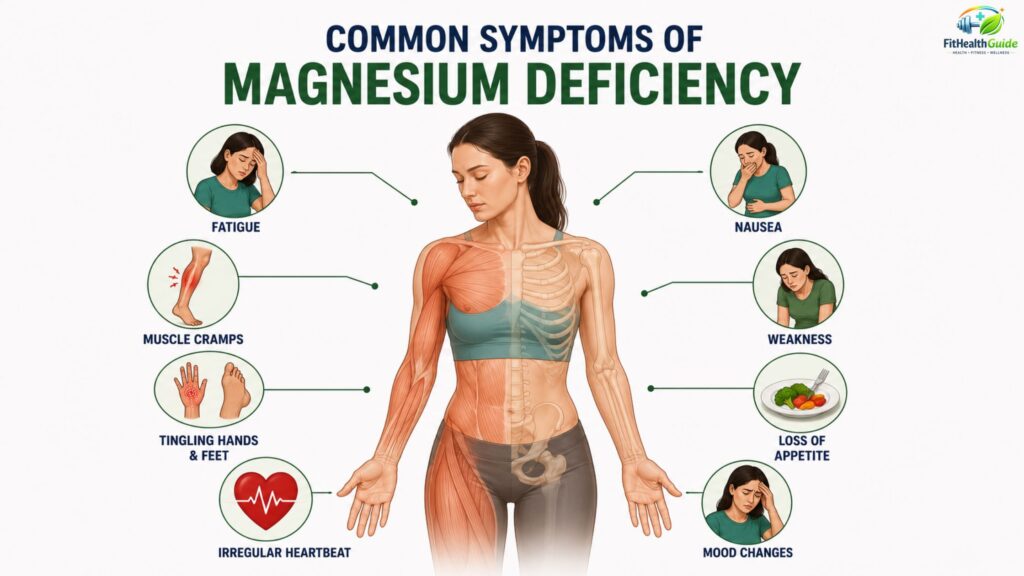 magnesium deficiency: symptoms