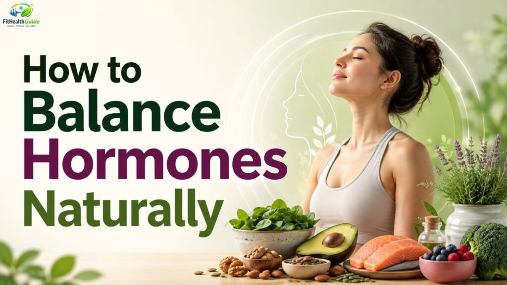 how to balance hormones naturally | fit health guide